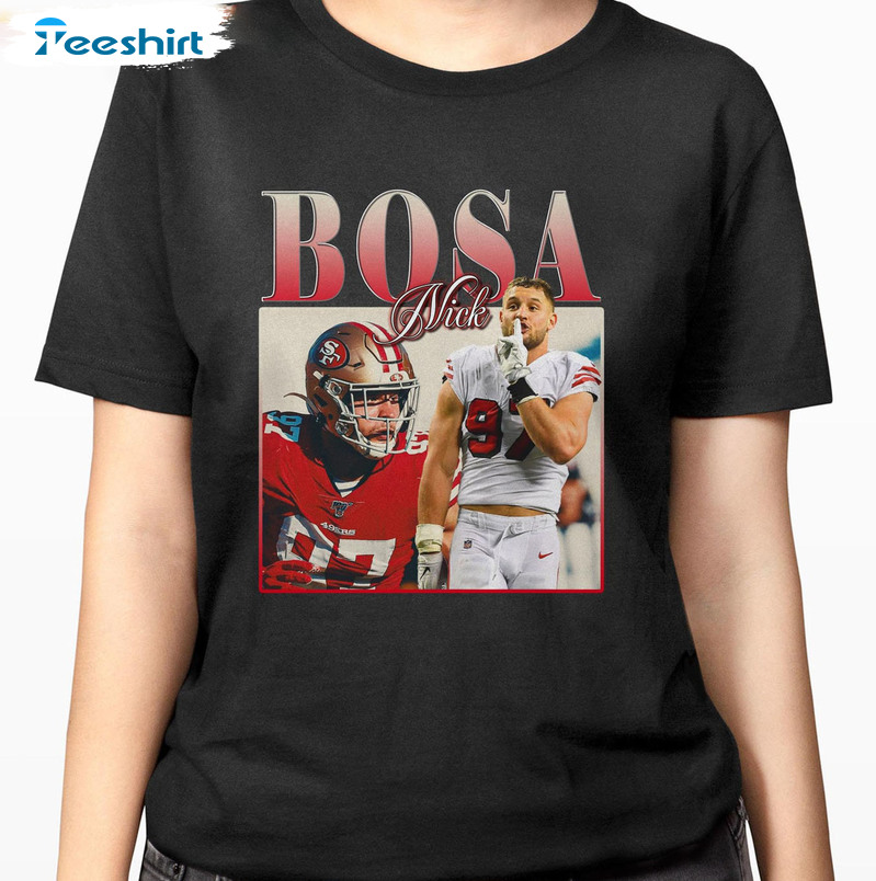 Nick Bosa Pop Art American Football San Francisco 49ers T-Shirt, hoodie,  sweater, long sleeve and tank top