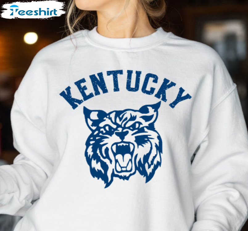 Kentucky Mascot Shirt, Wildcat Unisex T-shirt Short Sleeve