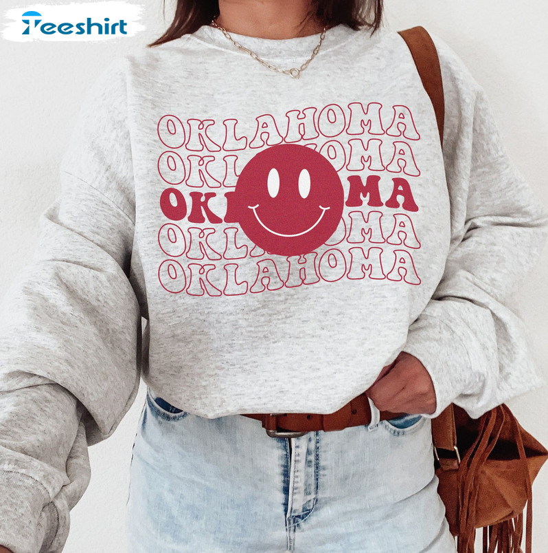 Klahoma Sweatshirt, Vintage Football Gameday Crewneck Unisex Hoodie