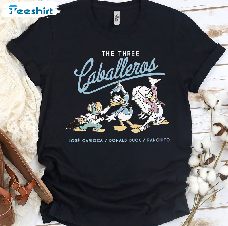 The Three Caballeros Shirt, Magic Kingdom Sweater Unisex T-shirt