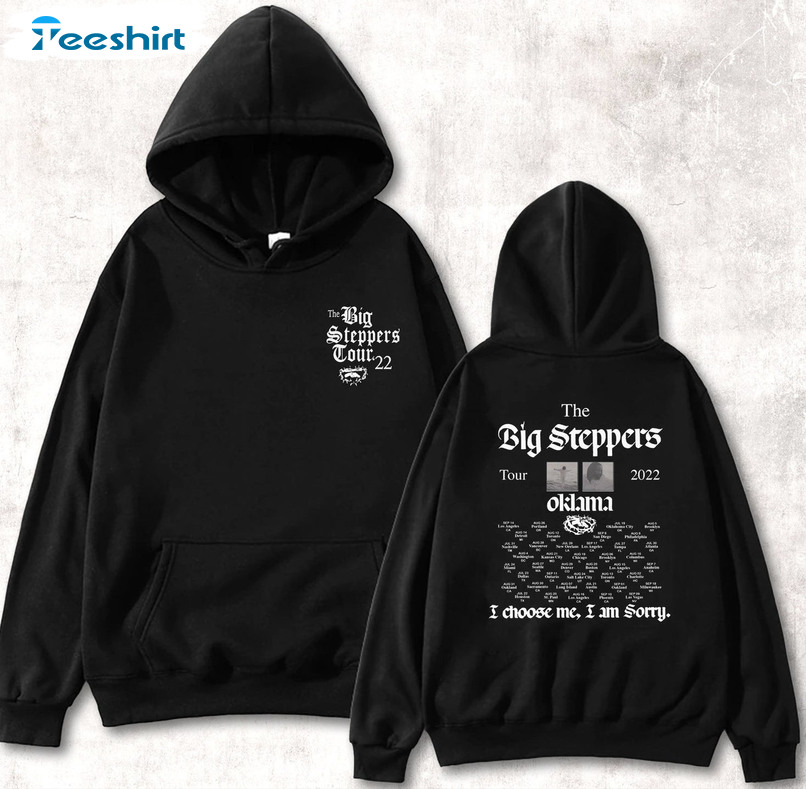 The Big Steppers Tour Shirt, Kendrick Lamar Short Sleeve Tee Tops