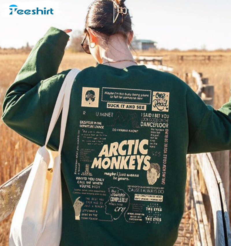 Arctic Monkey Vintage Shirt, Trending Unisex T-shirt Short Sleeve