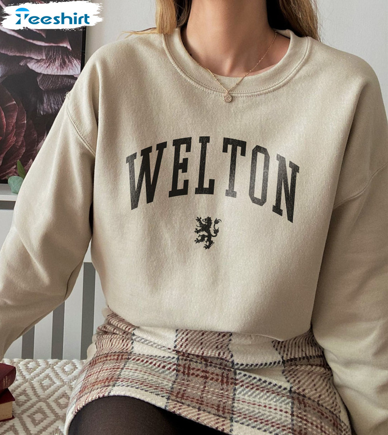 Welton Academy Dead Poets Society Sweatshirt, Short Sleeve