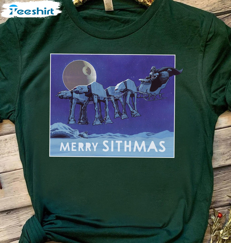 Merry Sithmas Trendy Shirt, Funny Star Wars Sweater Unisex T-shirt