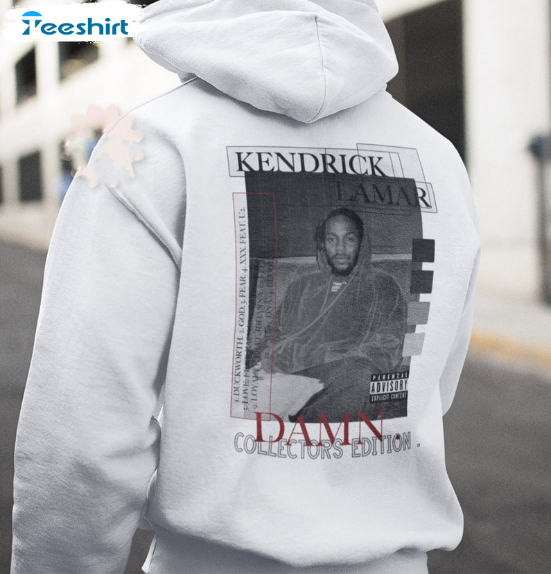 Kendrick Lamar Damn Shirt, Damn Album Unisex Hoodie Crewneck