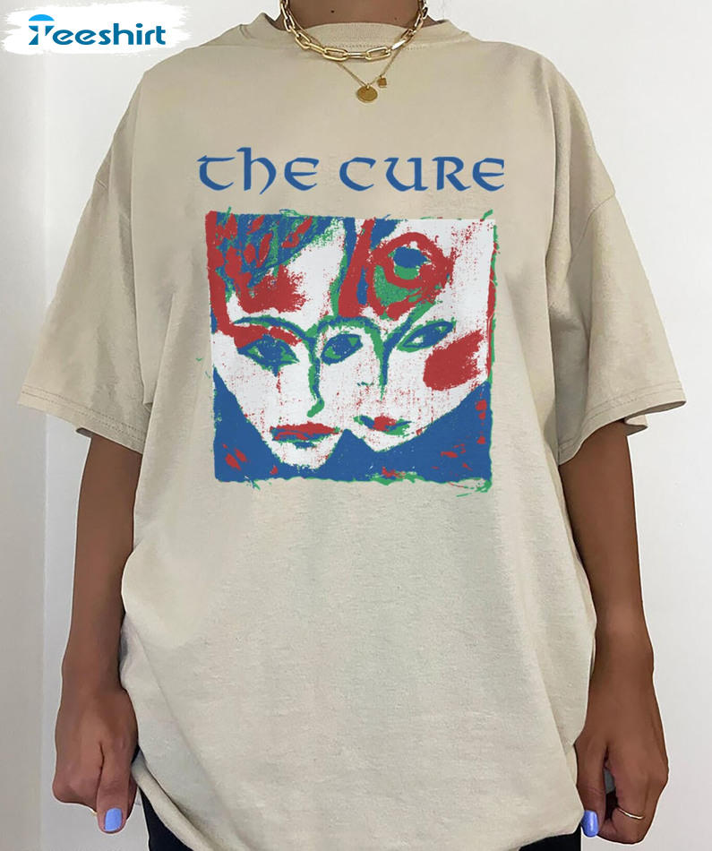 The Cure Lovesong Shirt, The Head Tour Short Sleeve Sweater