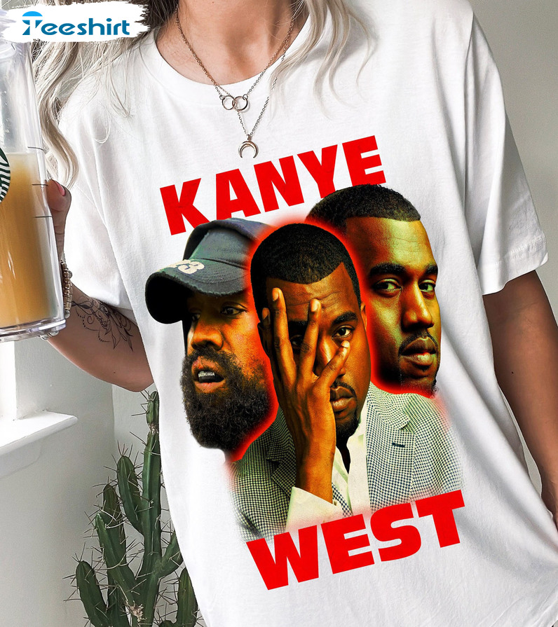 Kanye West Bootleg Shirt, Reaper Kanye West Tour Sweatshirt Crewneck