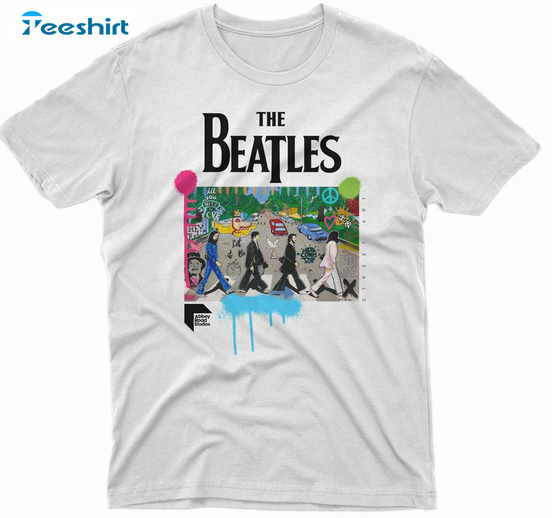 The Beatles Abbey Road Shirt, Music Fan Lover Unisex Hoodie Tee Tops