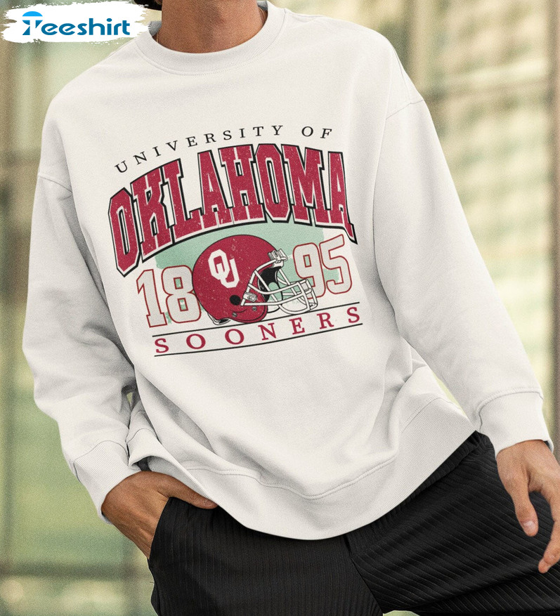 University Of Oklahoma Shirt, Oklahoma Sooner Unisex Hoodie Short Sleeve