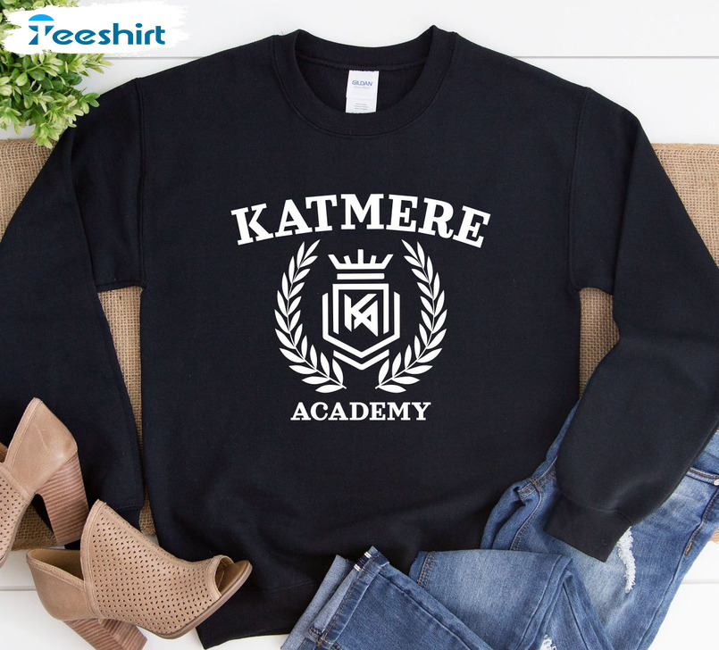 Katmere Academy Vinatge Shirt, Bookish Trending Short Sleeve Tee Tops