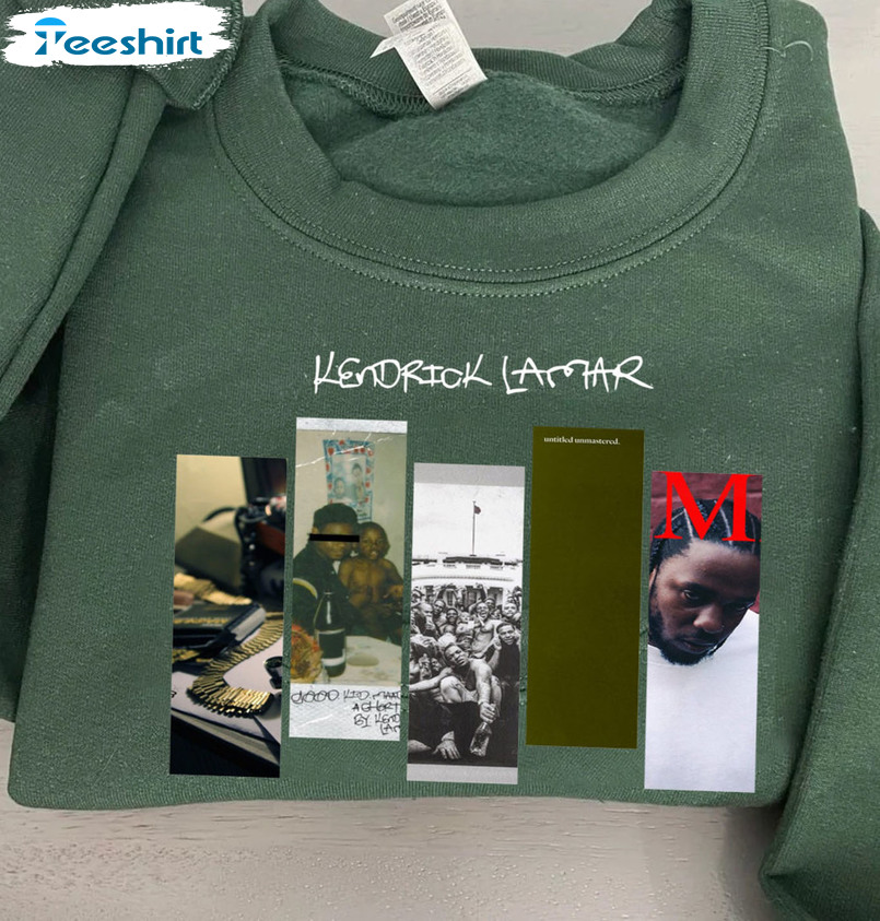 Vintage Kendrick Lamar Shirt, Discography Sweater Unisex Hoodie