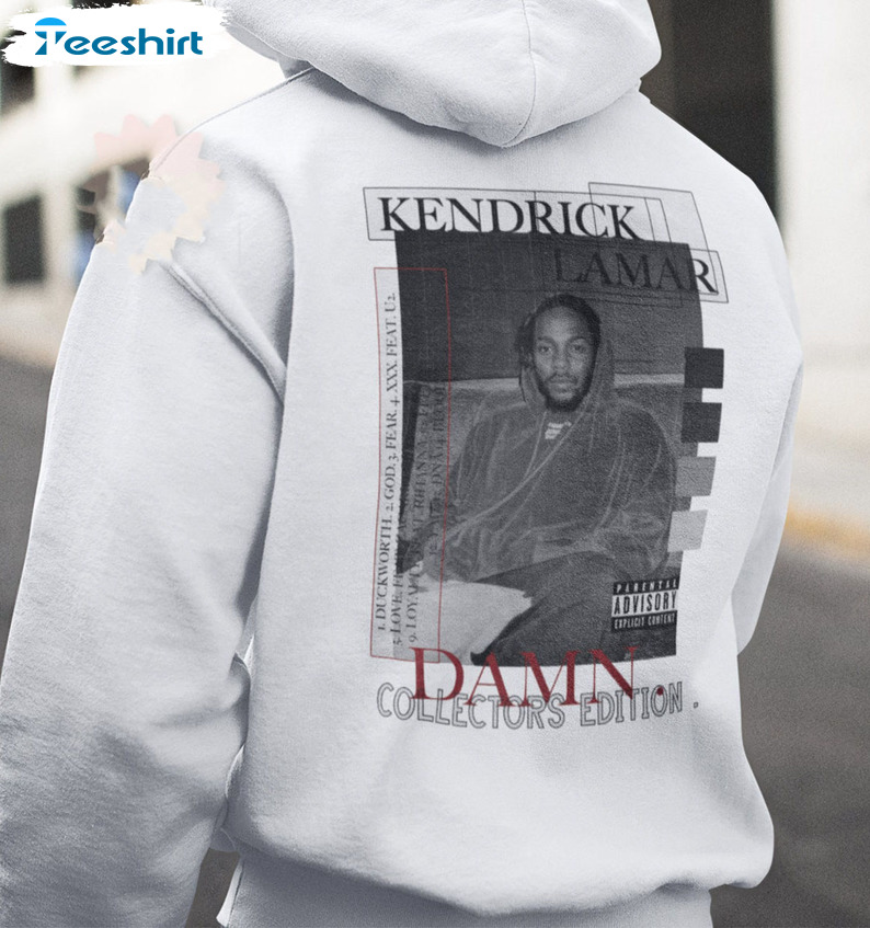 Limited Kendrick Lamar Shirt, Damn Album Tee Tops Unisex Hoodie
