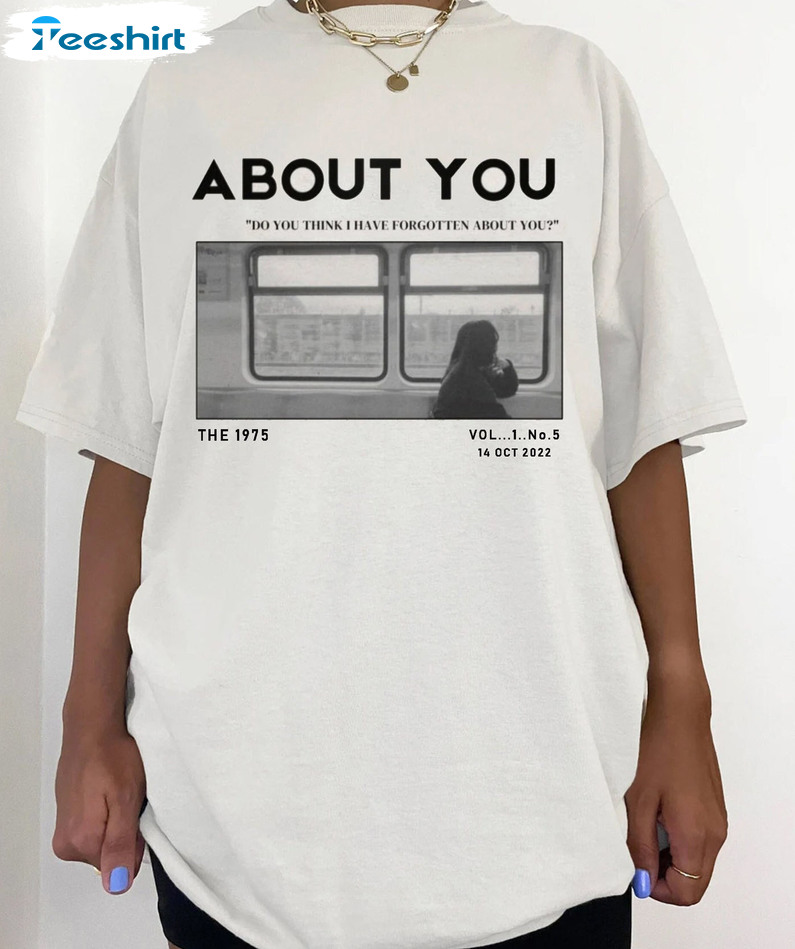 The 1975 Band Shirt, About You Album Sweater Short Sleeve