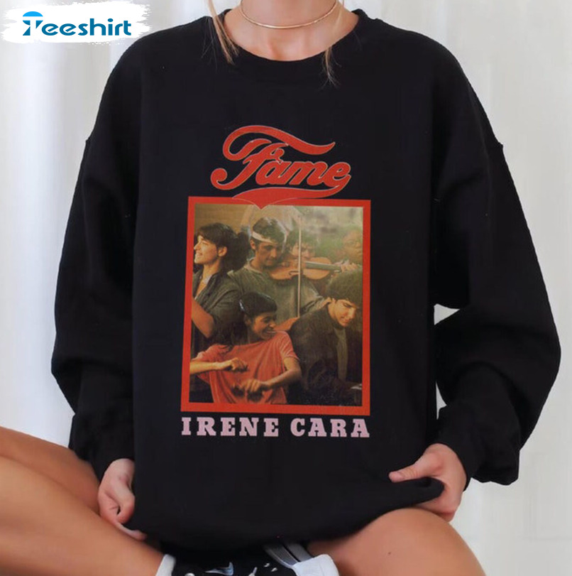 Vintage Irene Cara Fame Shirt, Out Here On My Own Unisex T-shirt Short Sleeve