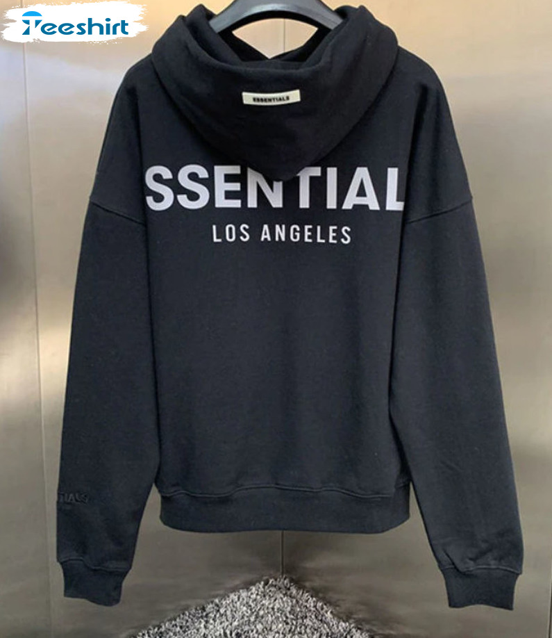 Essentials Los Angeles Shirt, Fear Of God Unisex Hoodie Short Sleeve