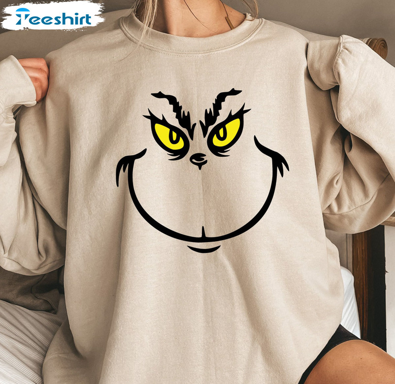 TShirt-People Felpa Con Cappuccio Grinch Unisex - 100% Cotone, Nero, Taglia M - Stampa Originale