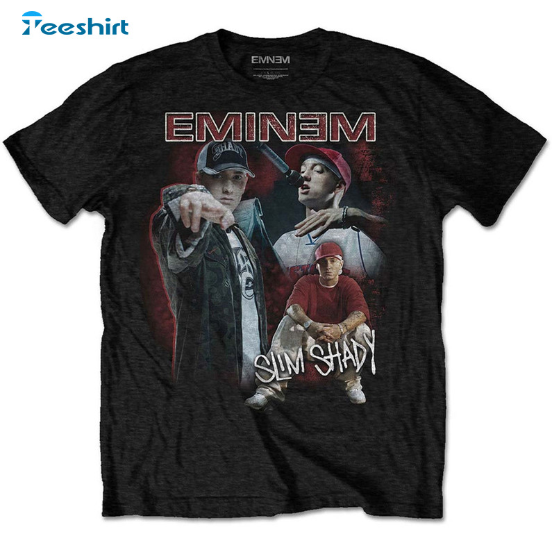 Eminem Slim Shady Shirt, Trending Crewneck Unisex T-shirt