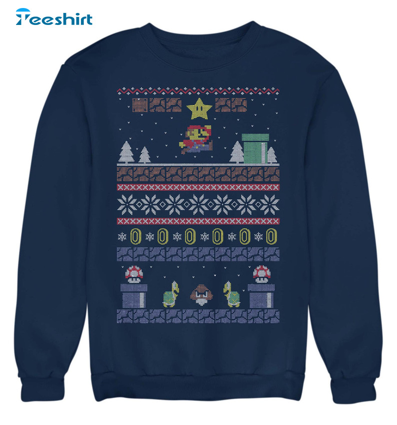 Super mario sales christmas jumper