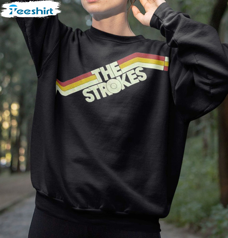 The Strokes Vintage Shirt, Classic Rock Unisex T-shirt Short Sleeve