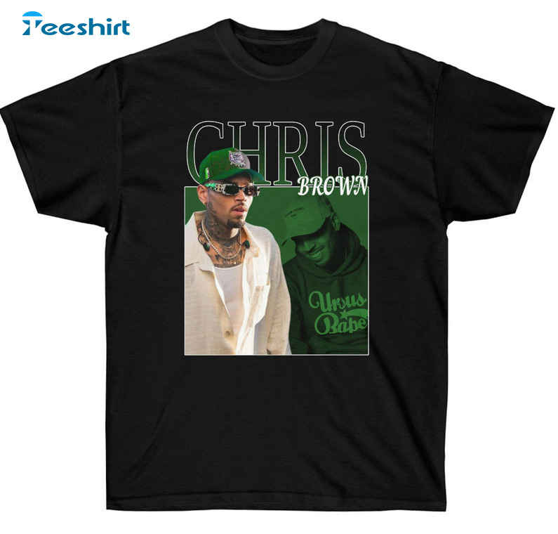 Chris Brown Breezy Shirt, Trending Short Sleeve Crewneck