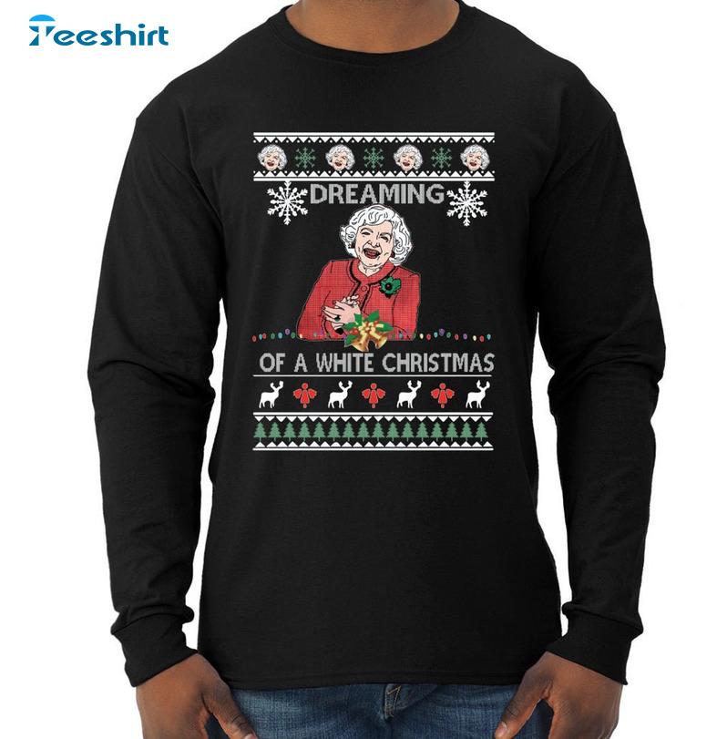 I'm Dreaming Of A White Christmas Shirt, Christmas Movie Unisex Hoodie Crewneck