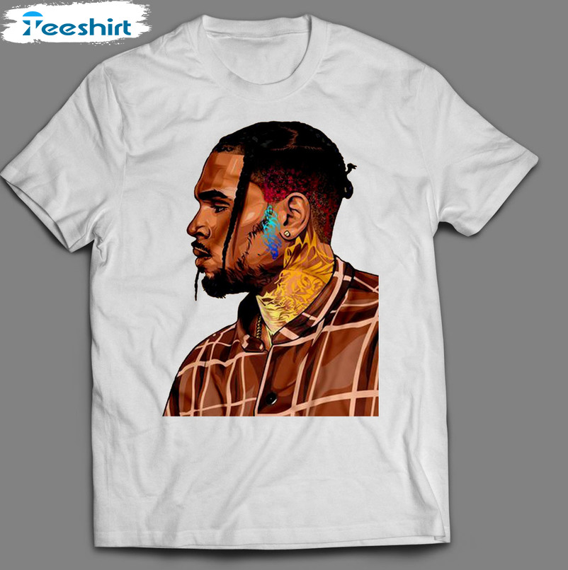Chris Brown Vintage Shirt, Breezy Trendy Short Sleeve Unisex T-shirt