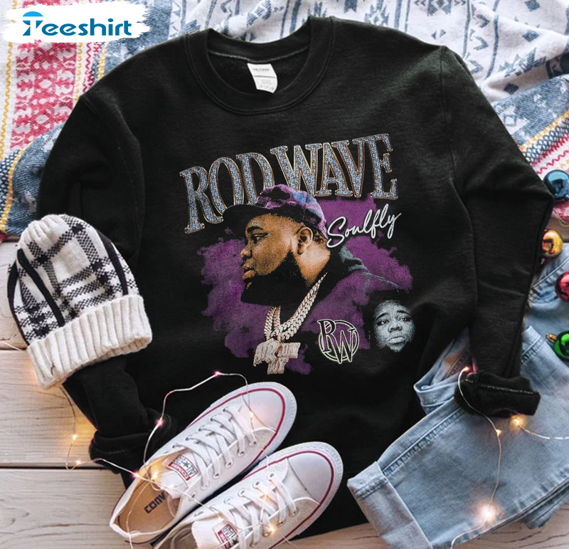 Rod Wave Soulfly Shirt, Rod Hip Hop Tour Unisex T-shirt Short Sleeve