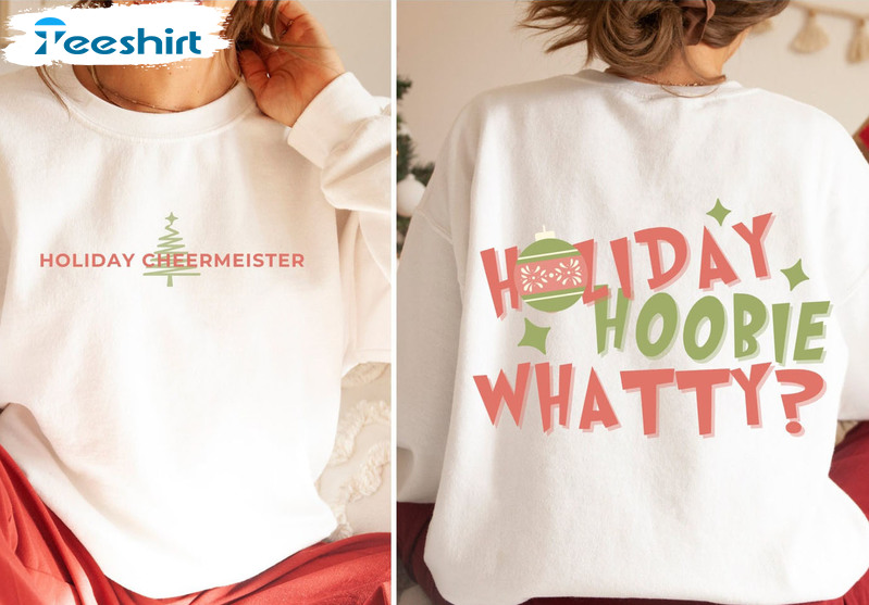 Holiday Hoodie Whatty Shirt, Grinch Christmas Unisex T-shirt Short Sleeve