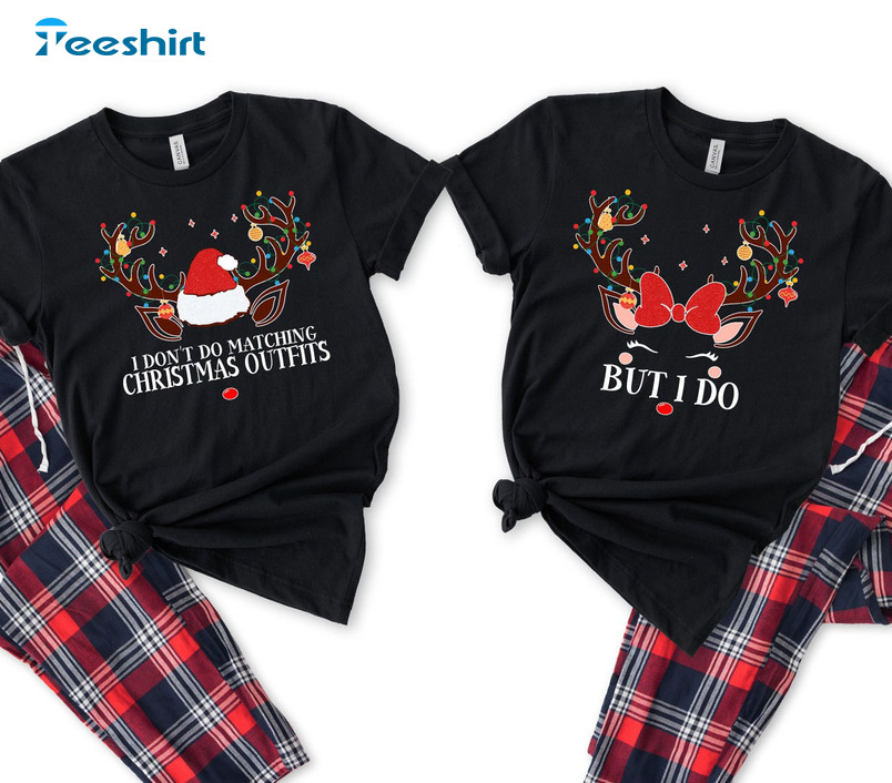 ZCFZJW Reduce Matching Christmas Pjs for Couples Cute Xmas Lovely Bears  Printed Long Sleeve Tops and Pants Two Piece Sleepwear Outfits  Suit(Baby-18M)