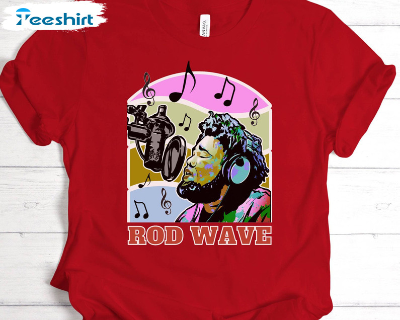 Rod Wave Vintage Shirt, Beautiful Mind Tour Crewneck Unisex T-shirt