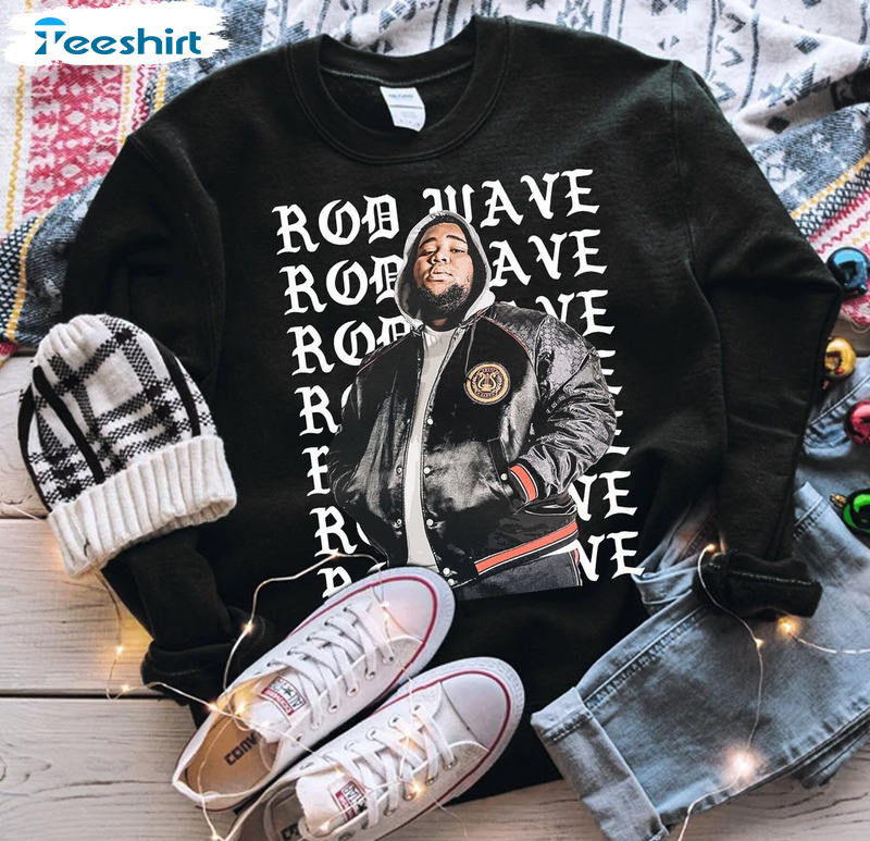 Rod Wave Trendy Shirt, Vintage Rapper Short Sleeve Unisex T-shirt