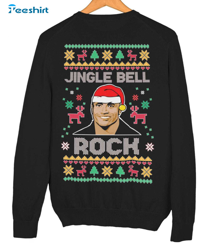 Jingle Bell Rock Sweatshirt, Funny Xmas Unisex Hoodie Tee Tops