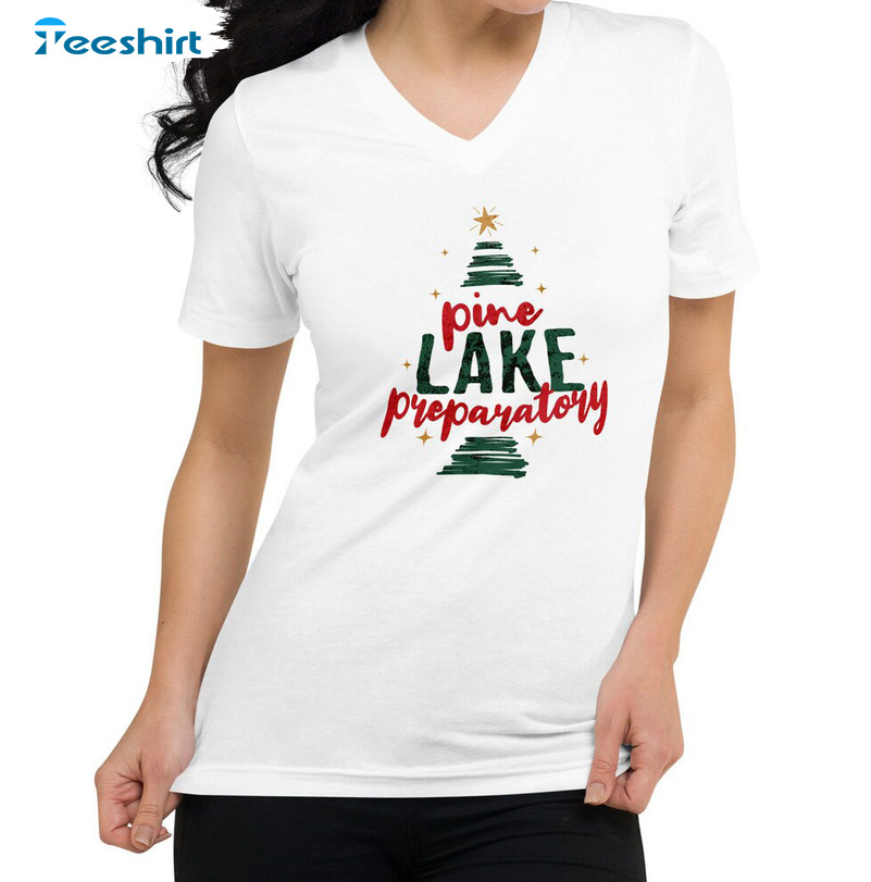 Pine Lake Preparatory Christmas Vinatge Unisex T-shirt , Short Sleeve