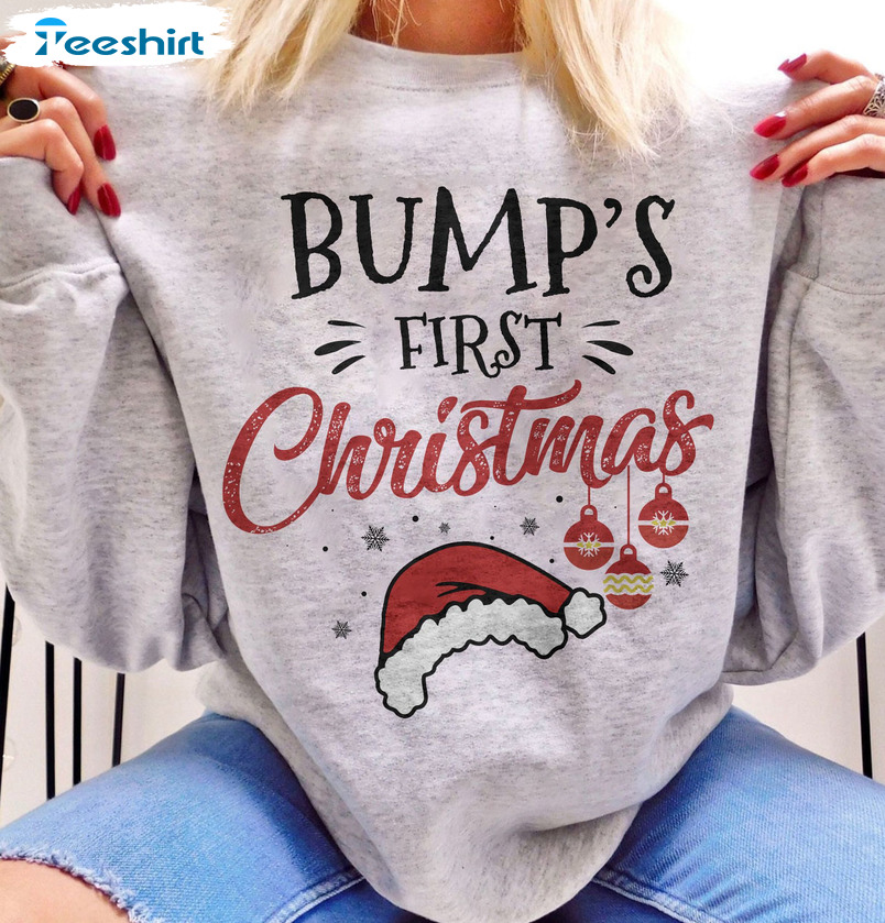 christmas bump t shirt