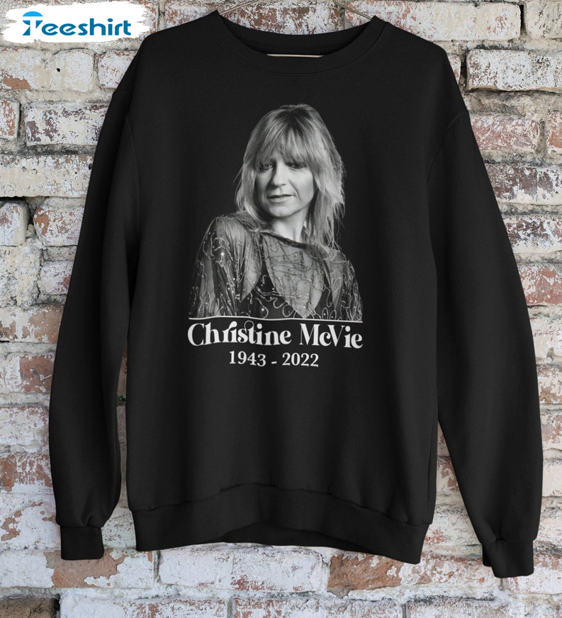 Christine Mcvie Trendy Shirt, Vintage Unisex Hoodie Crewneck