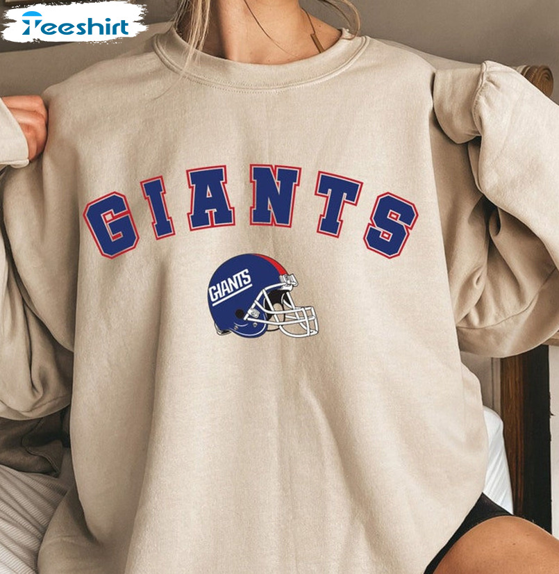 new york giants short sleeve hoodie
