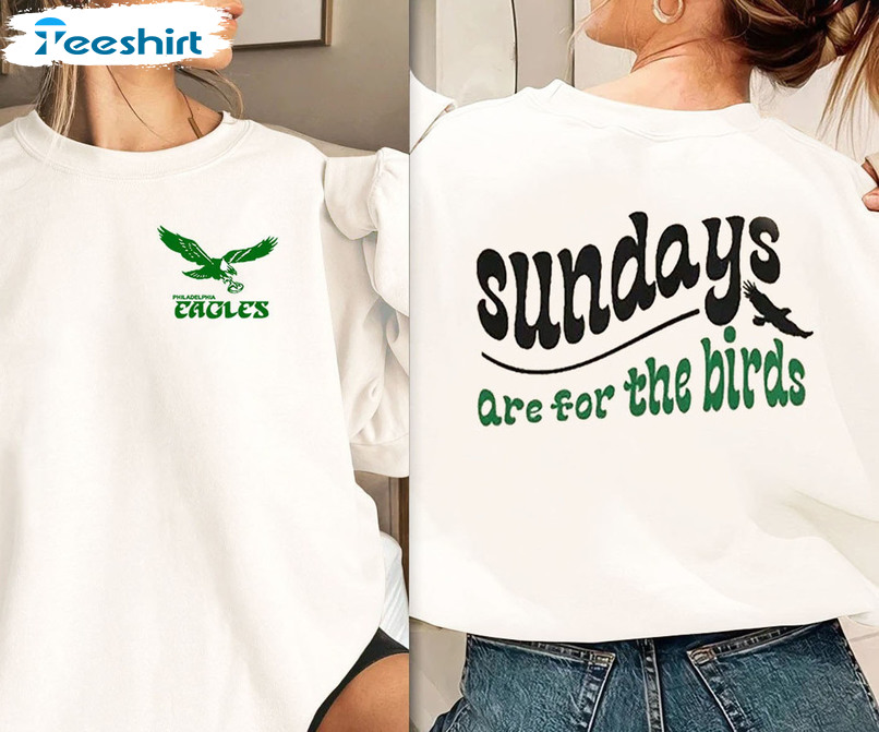 Sundays Are For The Birds Vintage Shirt, Philadelphia Short Sleeve Unisex T-shirt