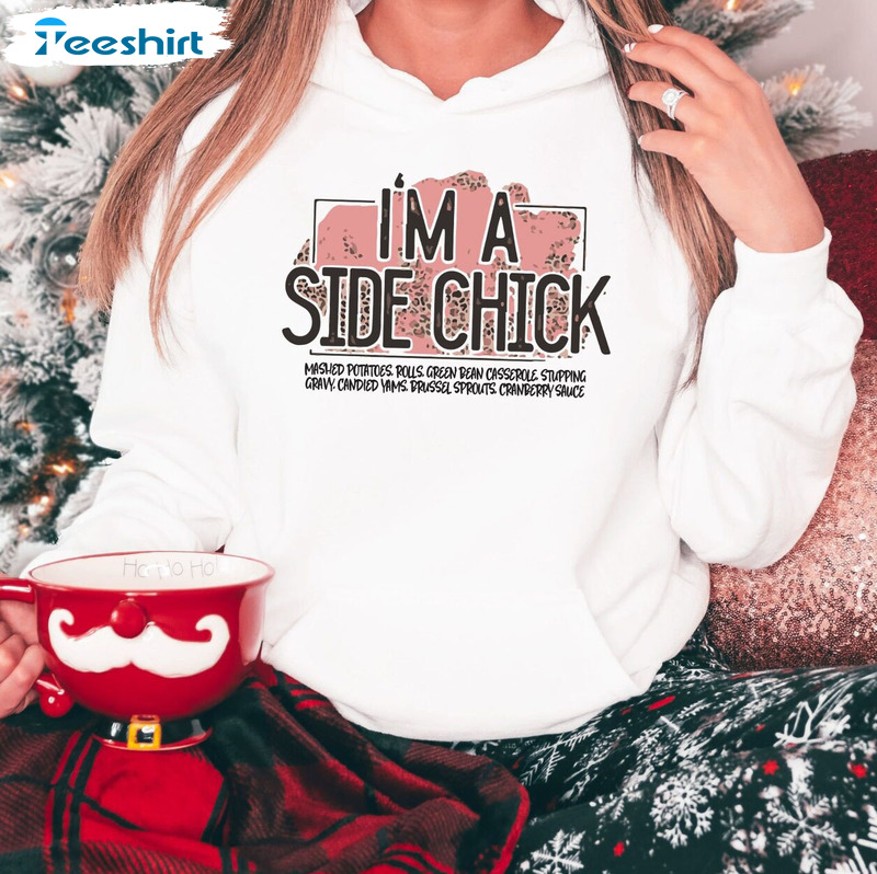 I'm A Side Chick Vintage Shirt, Family Matching Hoodie Short Sleeve