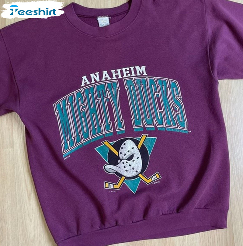 Shirtzi Vintage Anaheim Duck Sweatshirt \ T-Shirt, Vintage Ducks Sweater, Ducks T-Shirt, Hockey Fan Shirt, Retro Anaheim Ice Hockey