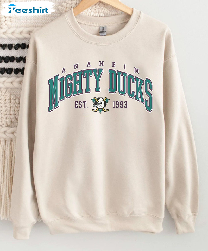 Anaheim Mighty Ducks Majestic Nhl Script Arch Vintage T-Shirt, hoodie,  sweater, long sleeve and tank top