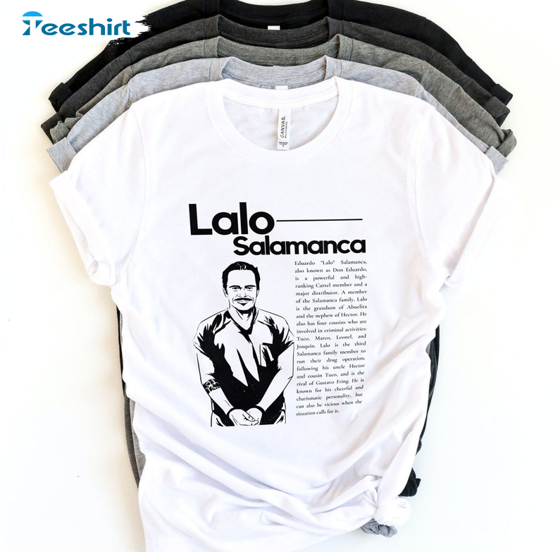 Lalo Salamanca Homage Sweatshirt - Breaking Bad Fan Tee - Bluefink