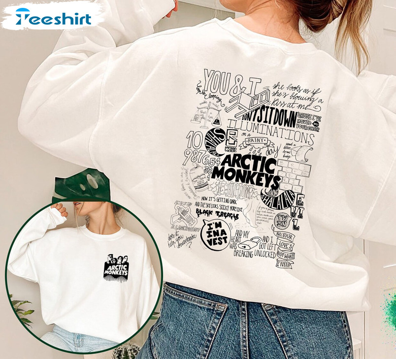 Arctic Monkeys Album Shirt, Music Band Crewneck Unisex Hoodie