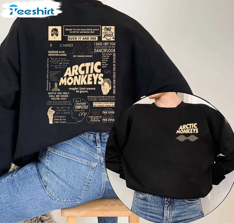 Arctic Monkeys Tour Shirt, Trending Crewneck Unisex Hoodie