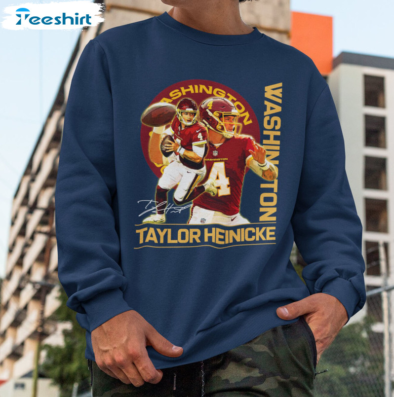 Taylor Heinicke 90s Vintage Bootleg Shirt Football Sweatshirt 