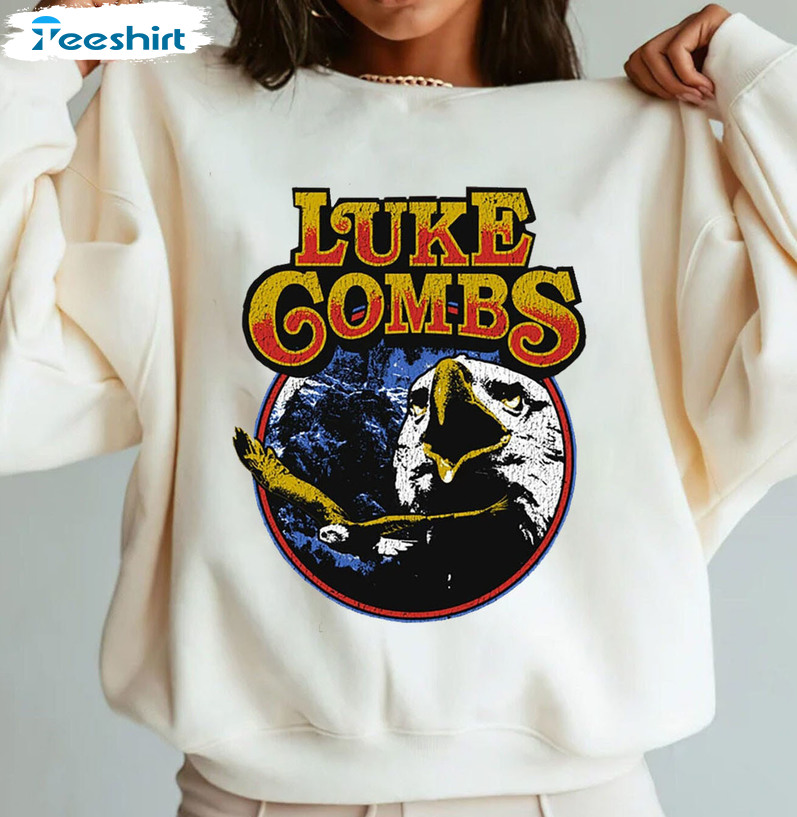 Vintage Luke Combs Shirt, Country Music Unisex T-shirt Crewneck