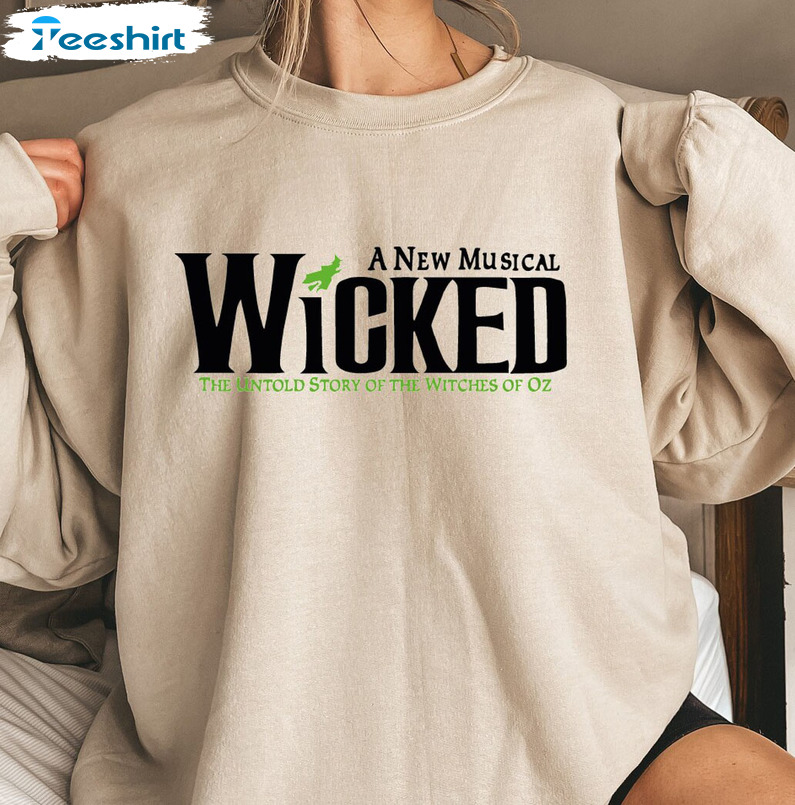 WICKED Broadway Musical Black T-Shirt Size S to 5XL