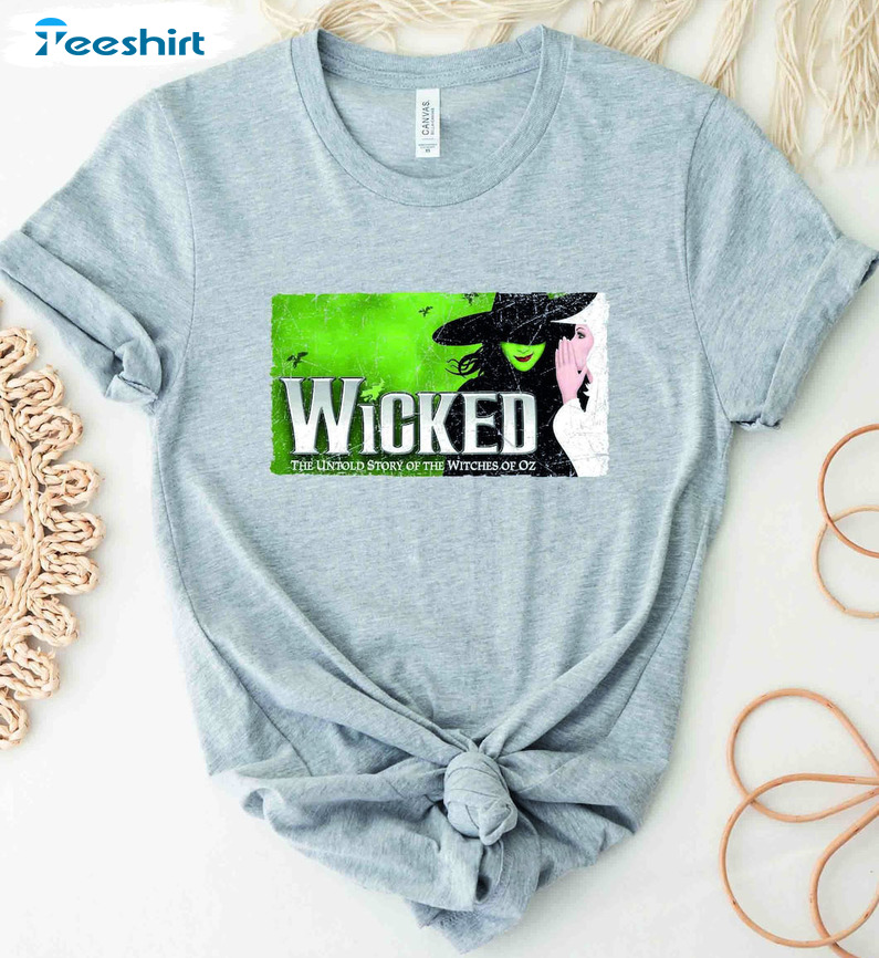 Details about Wicked Broadway Musical - The Untold Story Of Witches T-shirt  size M-2XL