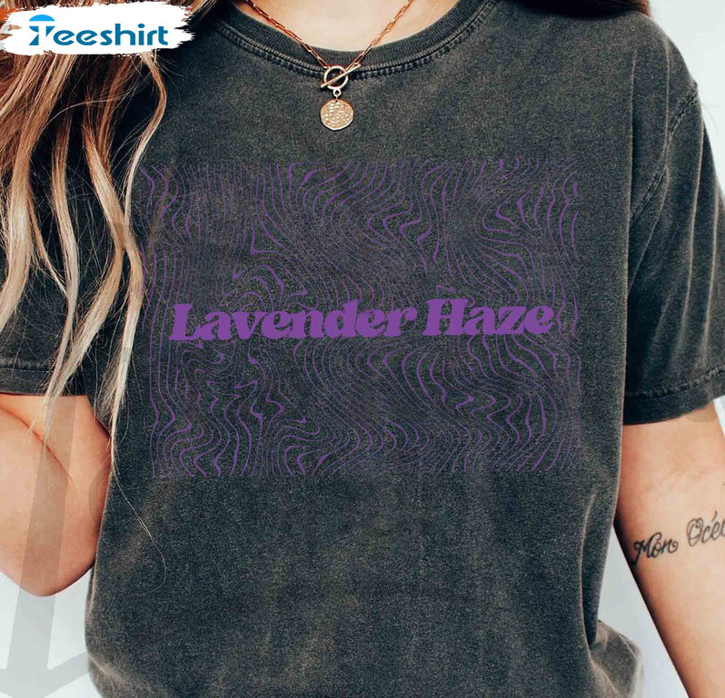 Lavender Haze Trending Shirt, Midnights New Album Tee Tops Unisex Hoodie