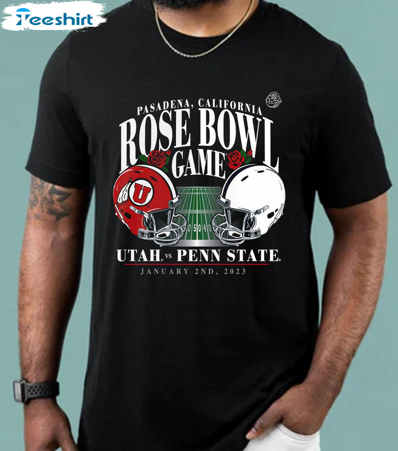 Penn State Vs Utah Utes Football Shirt, Rose Bowl Game Champs Sweatshirt Unisex Hoodie