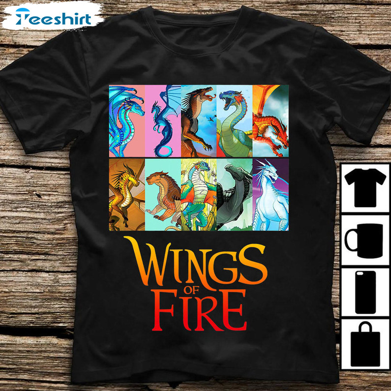 Wings Of Fire Trendy Shirt, Vintage Unisex Hoodie Tee Tops